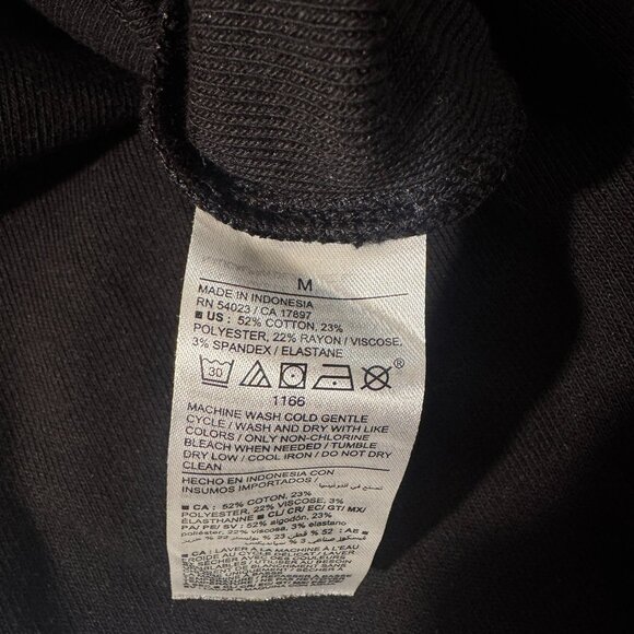 Old Navy Mock Neck Mini Dress Black Size M - Picture 5 of 5